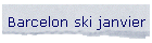 Barcelon ski janvier