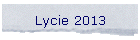 Lycie 2013