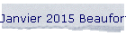 Janvier 2015 Beaufort