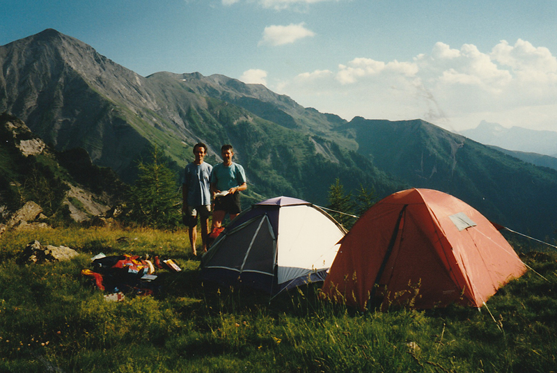 23 campement a la cabane de la Selle