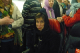 Dans l'avion 